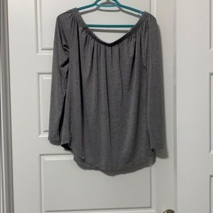 Off the shoulder shirt